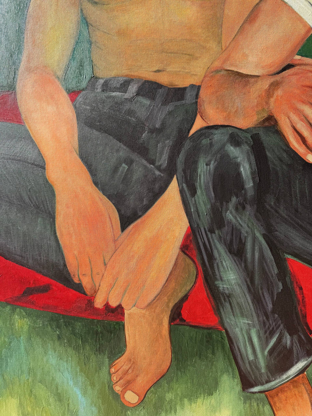 Kin — detail: hands